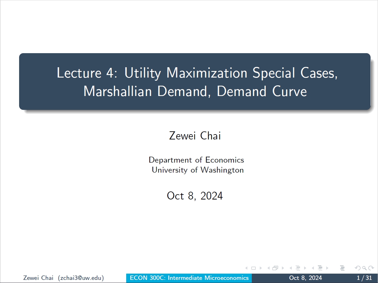 ECON 300 Lecture 4