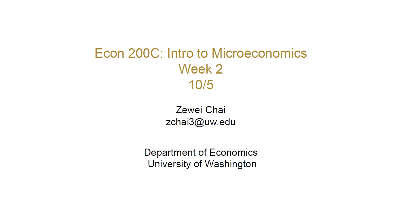 ECON 200 Lecture 3