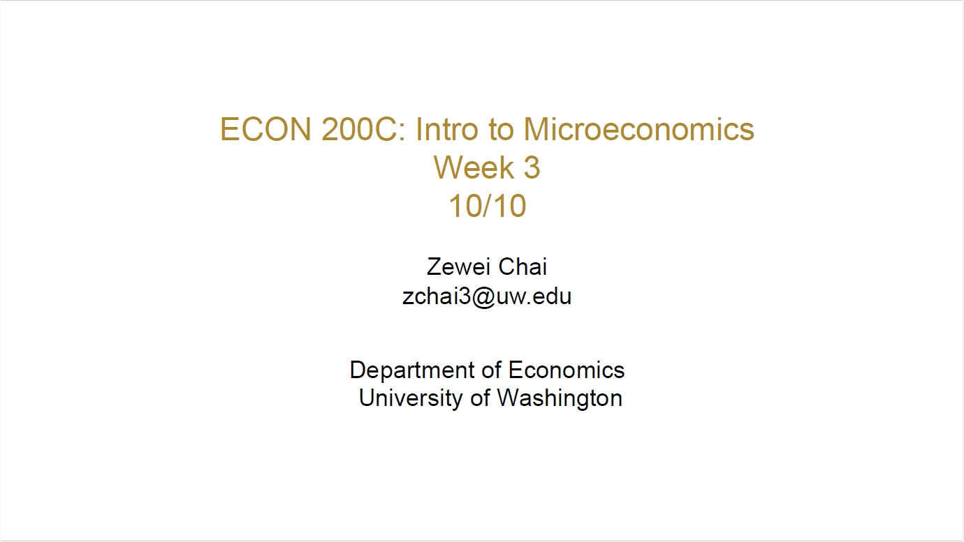 ECON 200 Lecture 4