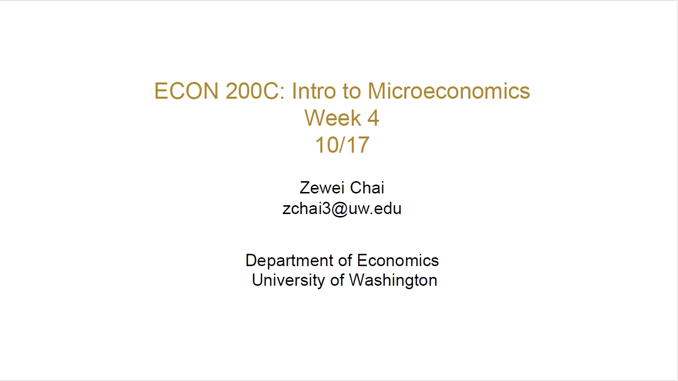 ECON 200 Lecture 6
