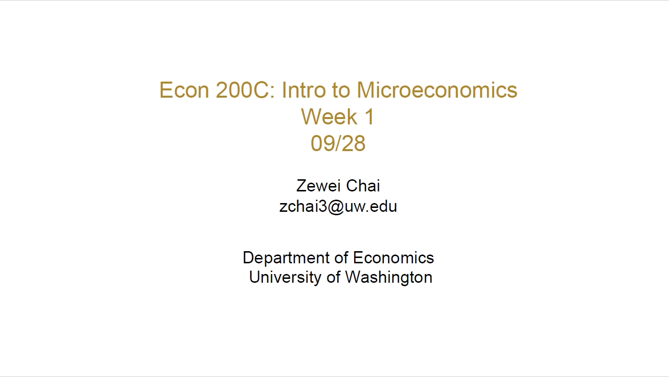 ECON 200 Lecture 1