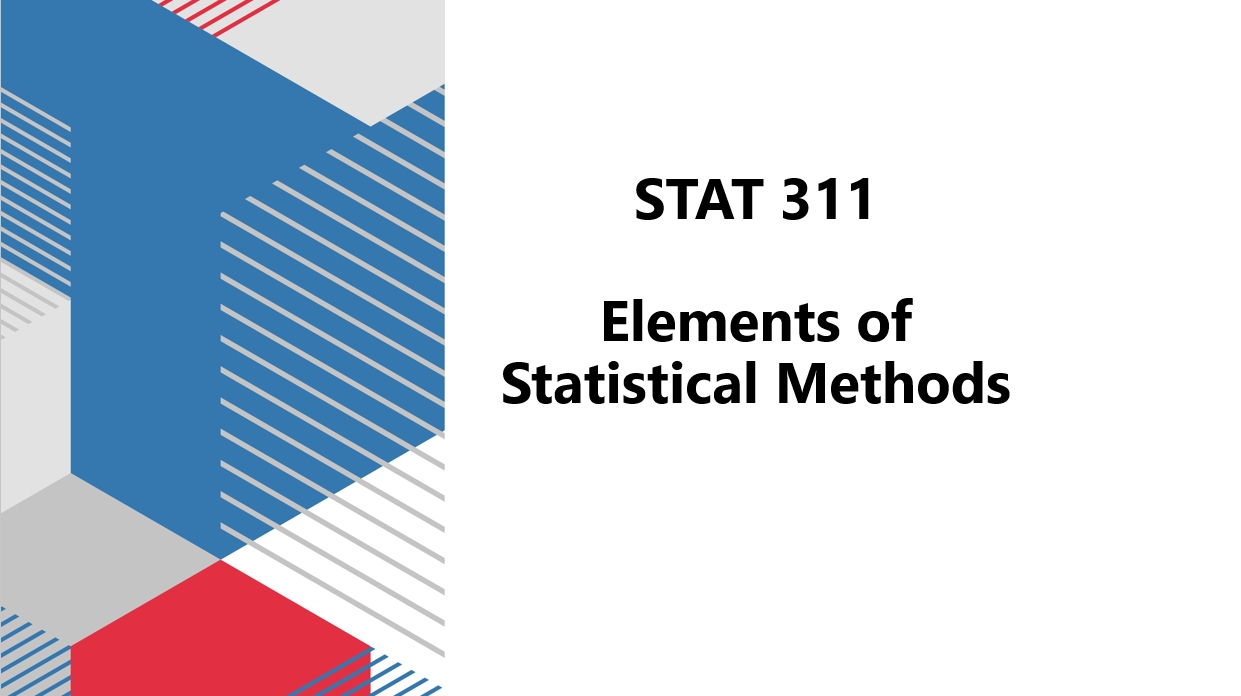 STAT 311 notes