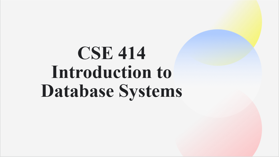 Lecture 1 Introduction